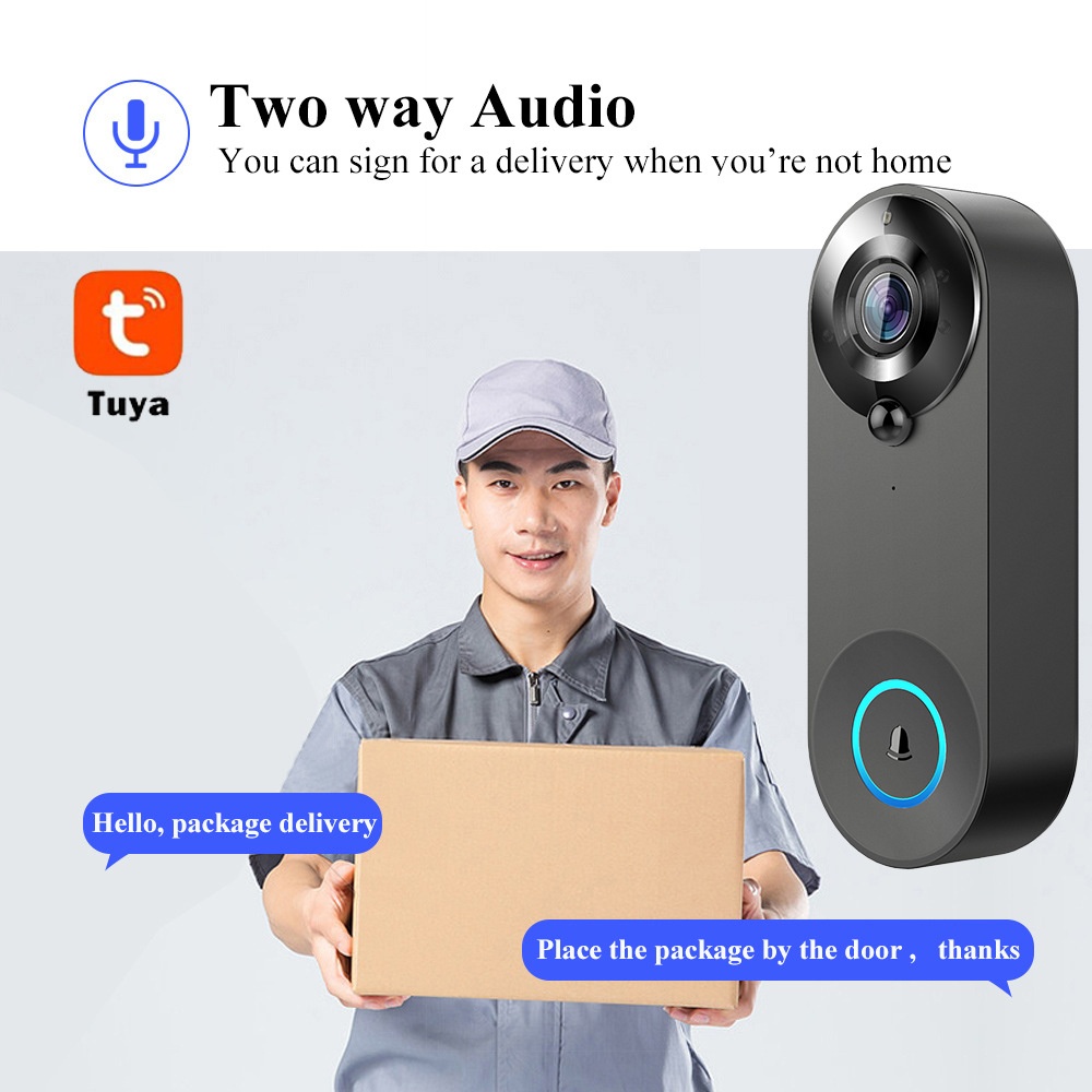 Tuya 1080P Wireless WIFI Doorb – Smart Doorbell Wired Bewertung und Preis