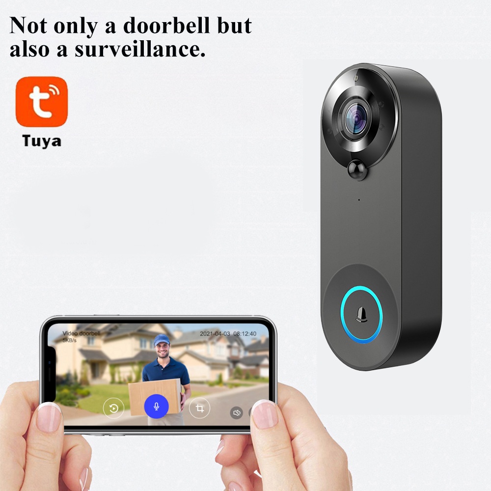 Tuya 1080P Wireless WIFI Doorb – Smart Doorbell Wired Bewertung und Preis