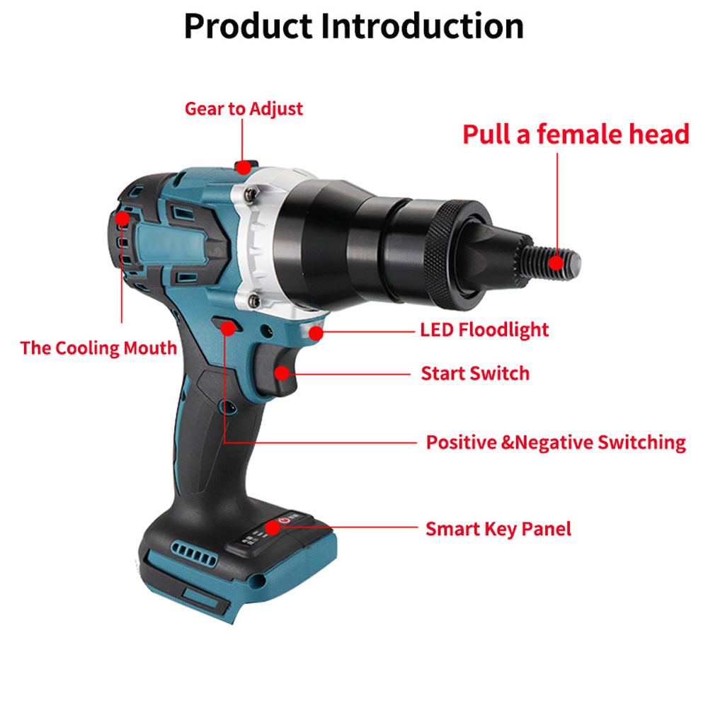 Electric Riveting Gun Brushles – Home Automation Diy Bewertung und Preis