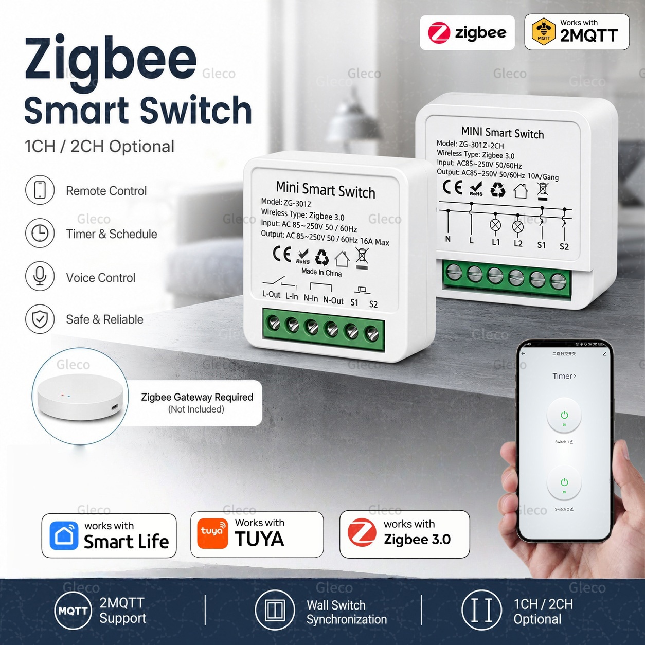 Zigbee Smart Switch Breaker 16 – Home Automation Ideas Bewertung und Preis
