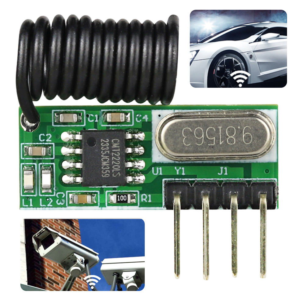315MHz/433MHz RF Wireless Modu – 433Mhz Receiver Module Bewertung und Preis