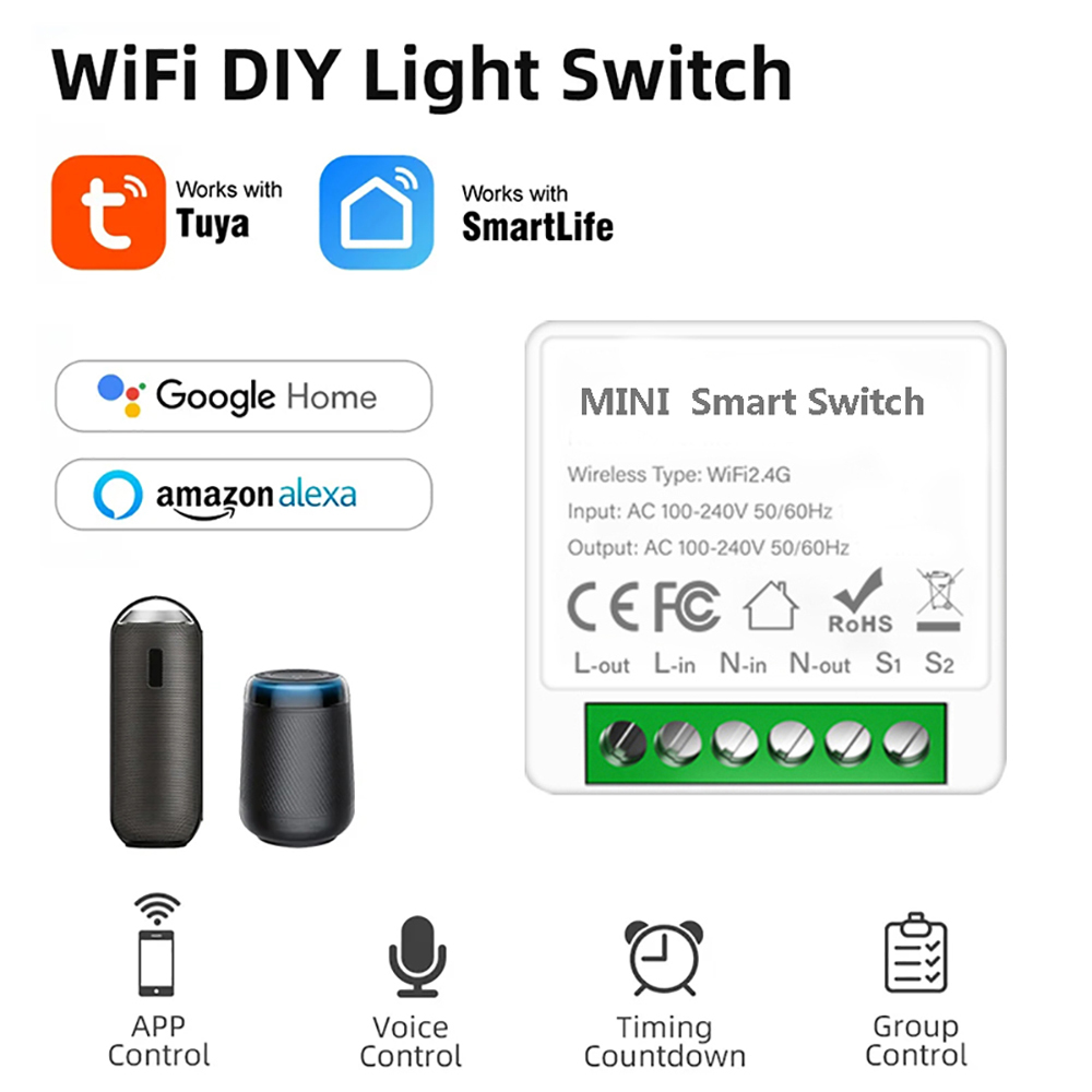 2 Way Control Tuya Mini 16A Wi – Home Automation Diy Bewertung und Preis