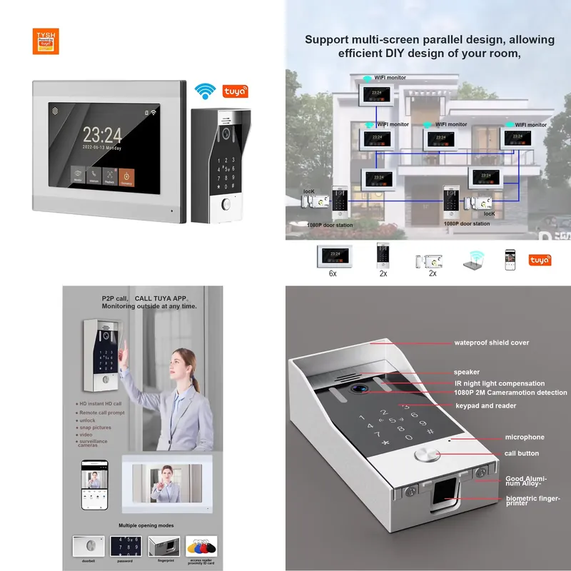 TYSH 2-wire IP Smart WiFi Vide – Smart Doorbell Wired Bewertung und Preis