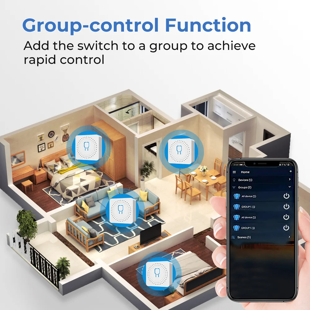 For Tuya Mini Smart WiFi Switc – Home Automation Diy Bewertung und Preis
