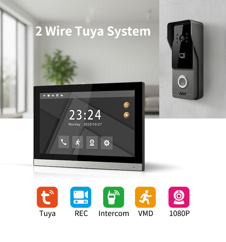 2 Wire Video Intercom System 1 – Smart Doorbell Wired Bewertung und Preis