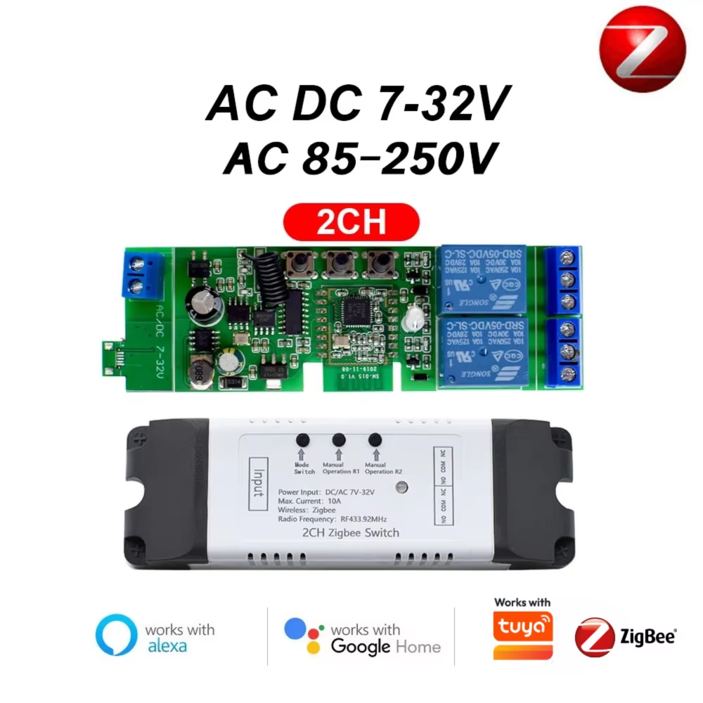 1CH 2CH 4CH 7V 12V 24V 220V Zi – 433Mhz Receiver Module Bewertung und Preis