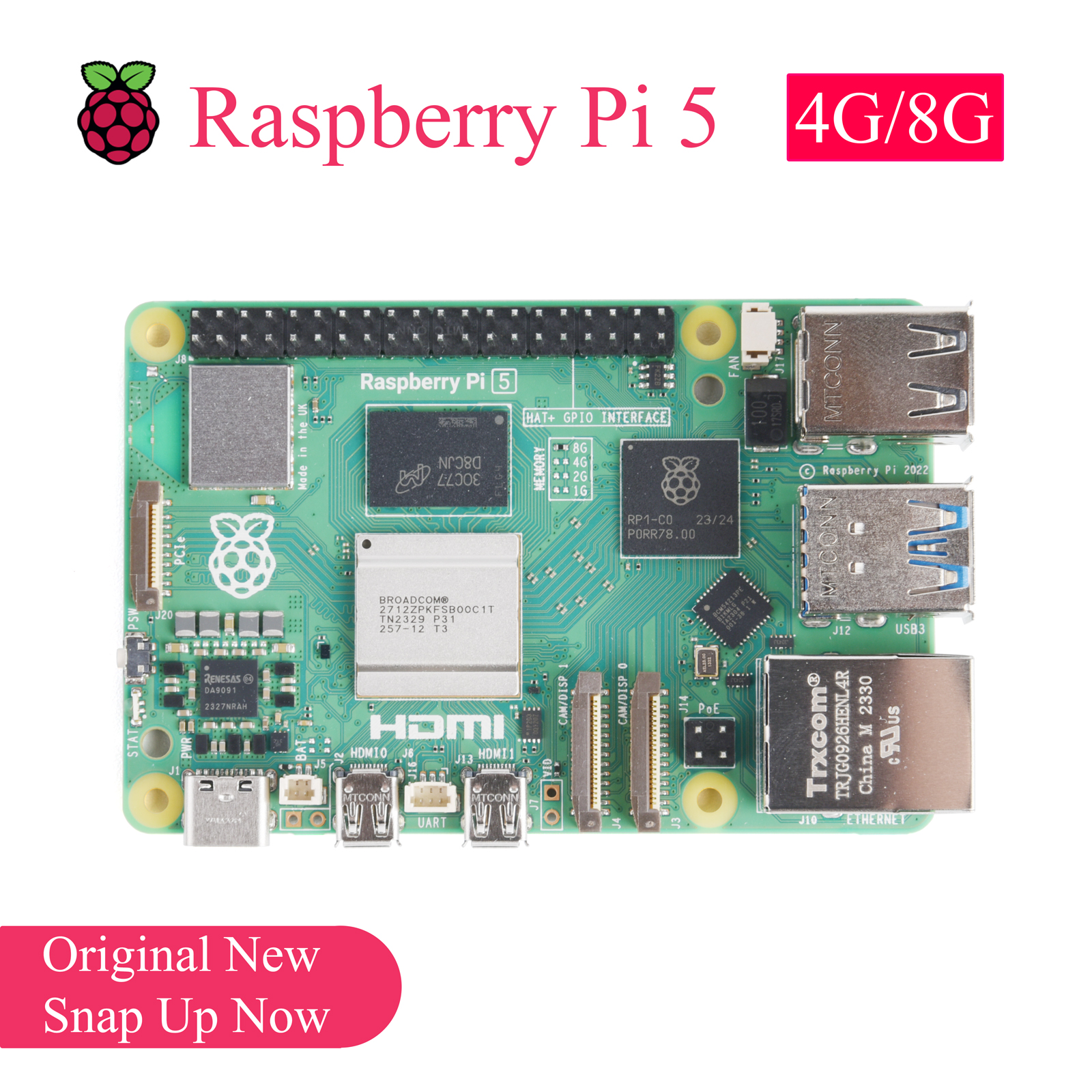 1PCS Original Raspberry Pi 5 4 – Diy Home Automation Raspberry Pi Bewertung und Preis