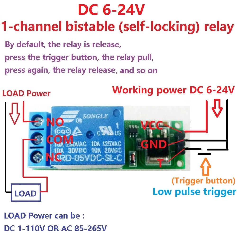 DC 6V 9V 12V 24V Flip-Flop Lat – Home Automation With Arduino Bewertung und Preis