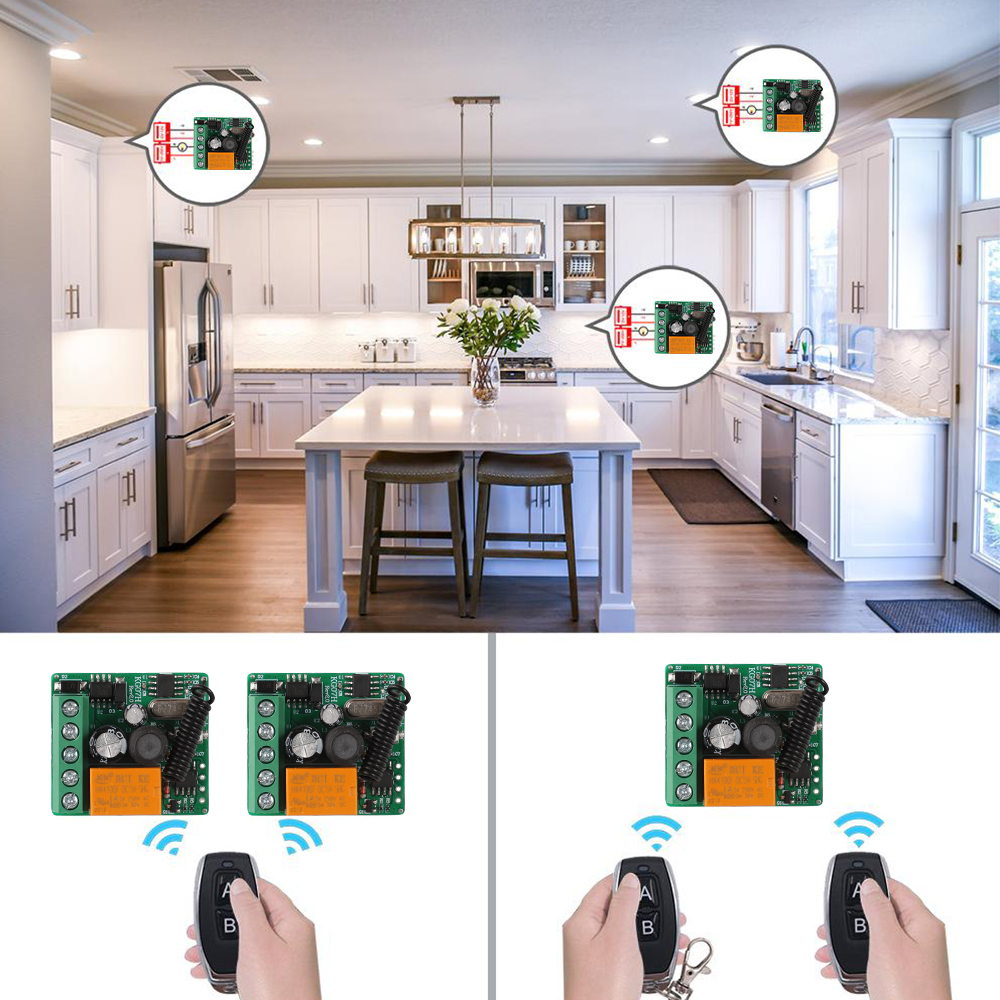 433Mhz RF Remote Control Wirel – Home Automation Tutorial Bewertung und Preis